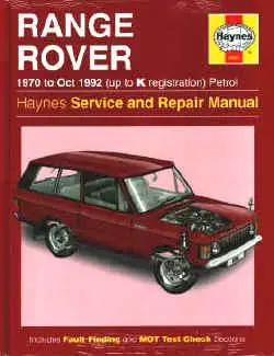 Bestseller | Land Rover værksteds manual for Range Rover Classic